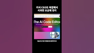 커서 CEO도 복잡해서 사과한 요금제 완벽 정리 #커서 #cursor #커서요금제 #AI코딩 #개발자 #프로그래밍 #커서무료 #커서프로 #클로드코드 #claudecode