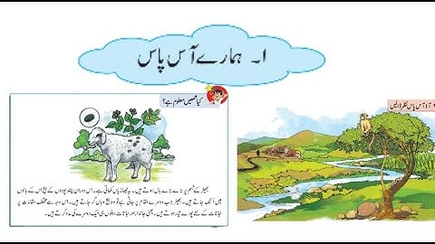 Hamare aas paas |std 3|urdu mediumہمارے آس پاس|subject EVS|lesson no 1