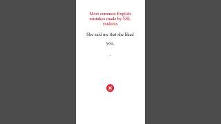 IELTS &amp; PTE Student Most Common Mistake 13 0f 50 in Writing and Speech l Test  English Grammar l ESL