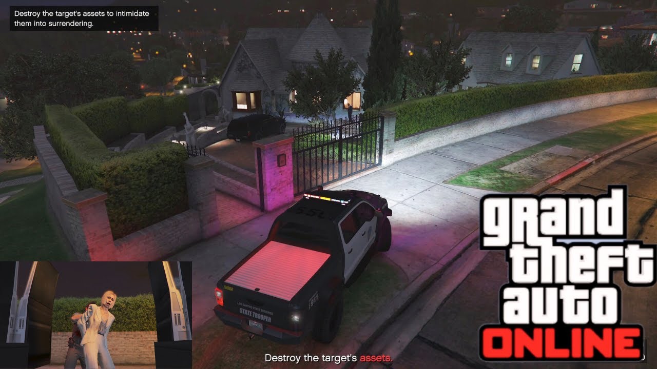 GTA 5 Online Bottom Dollar Arrest Sabrina Gray Mission Rockstar video 