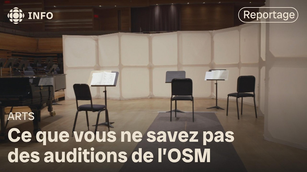 Dans le secret des auditions de l'Orchestre symphonique de Montréal