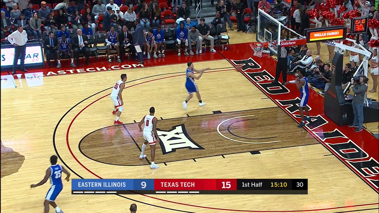 texas-tech-vs-eastern-illinois-men-s-basketball-2019-2020-game-1-youtube