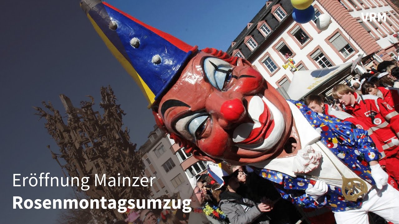Live vom Rosenmontagszug in Mainz