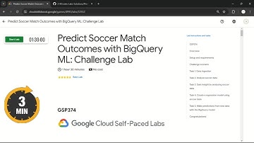 Predict Soccer Match Outcomes with BigQuery ML: Challenge Lab | #qwiklabs | #GSP374