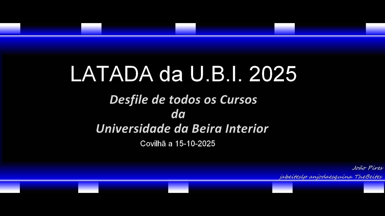 Latada 2025 da UBI, Covilhã a 15-10-2025
