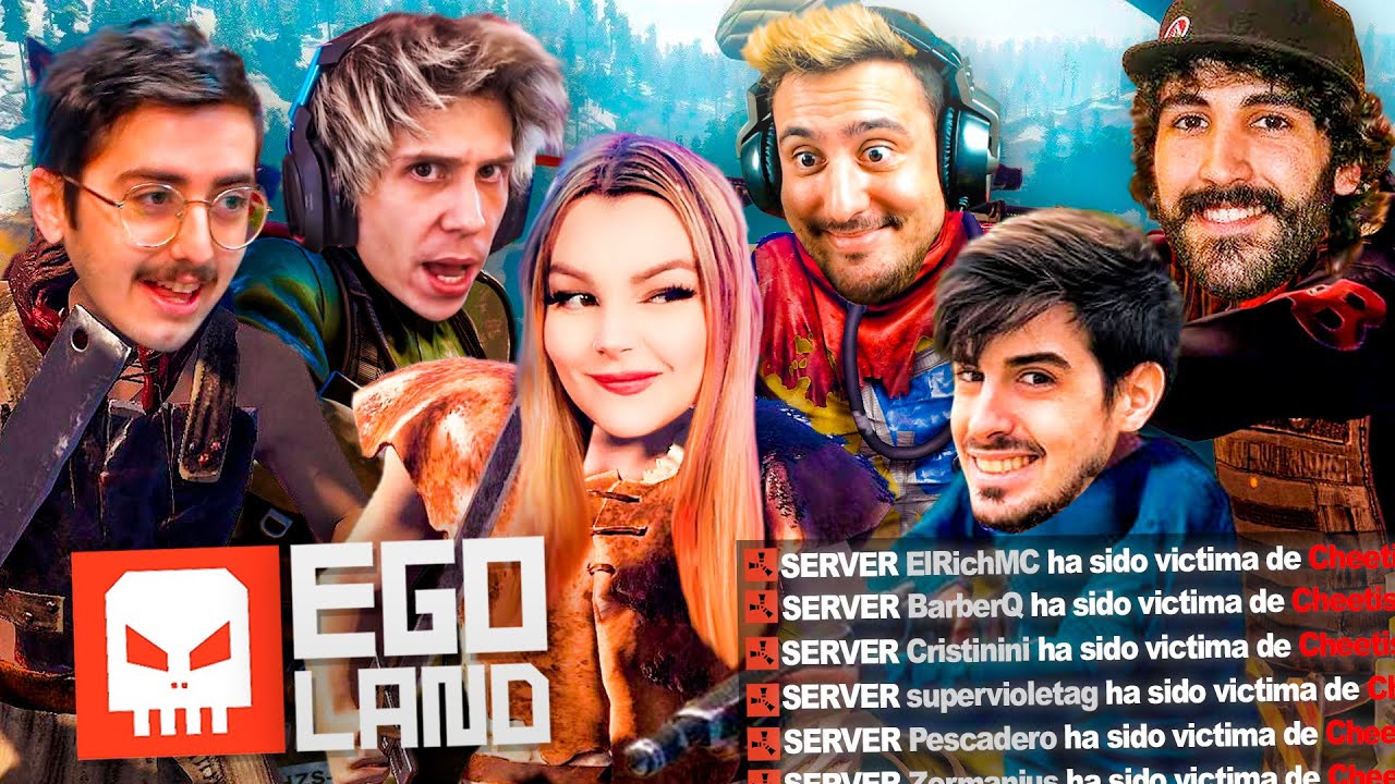 EGOLAND !😈 El TEAM MÁS PÍCARO BUSCANDO PELEA !🤣 Rust Egoland Aroyitt