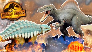 JURASSIC BATTLE ROYALE PLAYSET!!!  Review and Unboxing