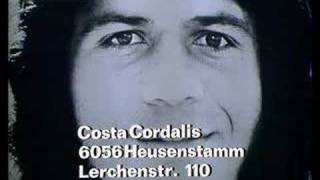 Costa Cordalis - Carolina, komm 1973 chords