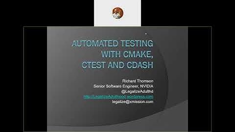 Automated Testing with CMake, CTest and CDash
