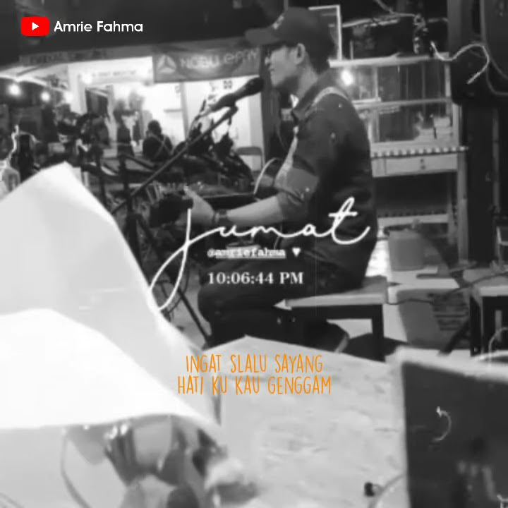 AMRIE FAHMA - MENUNGGU KAMU (ANJI) || STATUS WA SEDIH 😥😥😥