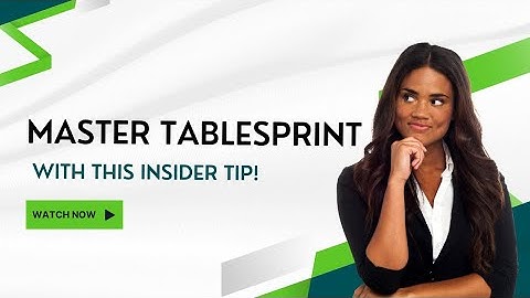 How to share your Completed Form on TableSprint?