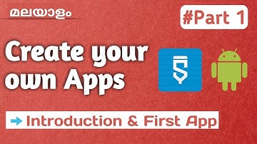 Android app development with mobile phone #Part 1 | Malayalam|