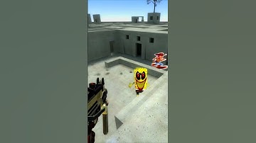 Scary Spongebob Nextbot Gmod Pomni, Woody and Buzz Chasing me Nextbot in Gmod #gmod #nextbot #shorts