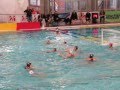 Waterpolo feminino bola na trave e gol