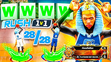 My LEGEND PLAYMAKING SHOT CREATOR DOMINATED THE 1v1 RUSH EVENT and didn