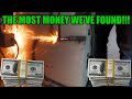 Breaking Into Heavy Duty Abandoned Bank Safe With Torch - I Can't Believe How Much Money Was Inside!