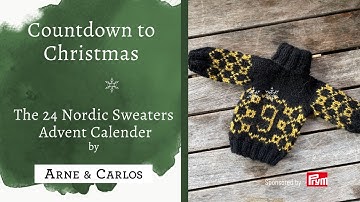 Christmas Countdown by ARNE & CARLOS and our 2021Mini Nordic Sweaters Advent Calendar - 9.12