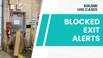 Automating Emergency Exit Block Detection