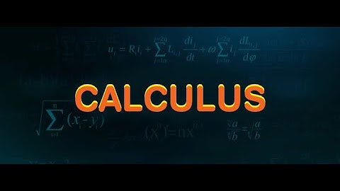 Calculus 1