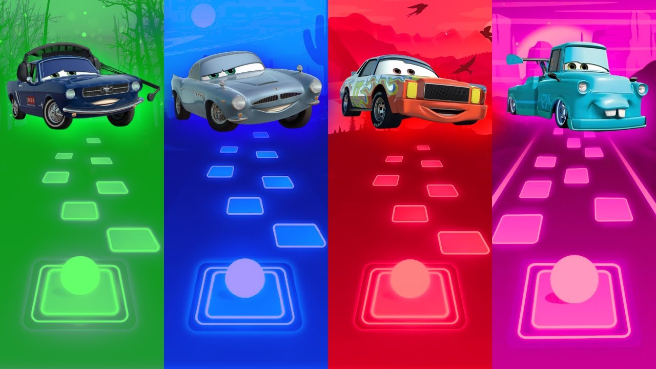 cars-team-brent-mustangburger-finn-darrell-tokyo-mater-tiles