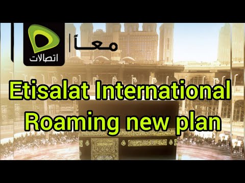 Etisalat roaming plan for prepaid & postpaid | Roaming Weekly Combo Pack - Etisalat UAE