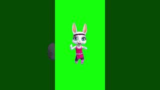 “I Hate My Life” Zoobe Bunny | Green Screen