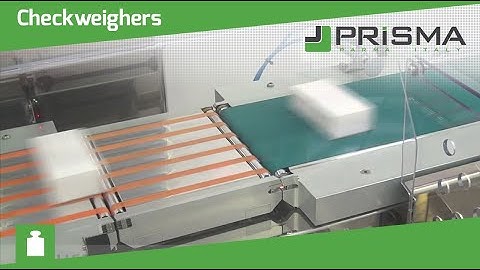 PRISMA INDUSTRIALE - 01W3. Checkweigher with electromagnetic load cell for pharmaceutical products