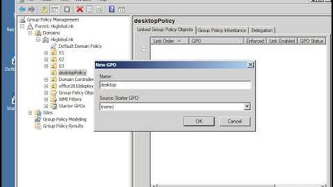 Desktop Policy Restrictions Configured by Group Policy in Windows Server 2008 R2