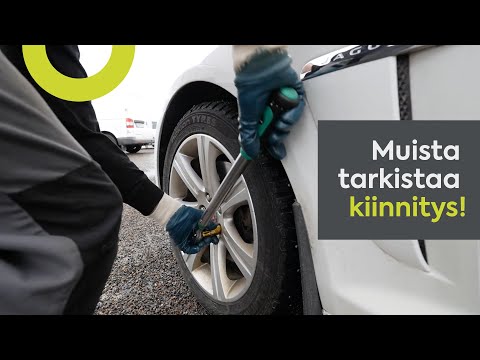 Video: Onko renkaan kiinnittäminen laitonta?