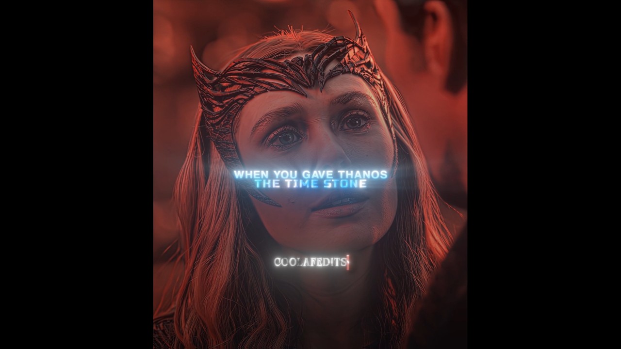 Wanda Maximoff - EDIT || BLAH! -  Super Slowed || Doctor Strange in the Multi universe of Madness ||
