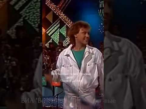 ВИА 'Весёлые ребята' Розовые розы ''Песня года 1989' #виа #веселыеребята #ностальгия #shortvideo