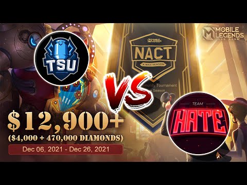 NACT X-MAS (TSU VS TEAM HATE) SEMI FINALS GAME 2