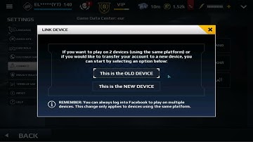 Modern Combat 5 how to transfer the  account to a new computer
