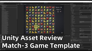 Unity Asset Review | Match-3 Game Template | Complete Project with Scripts & Effects