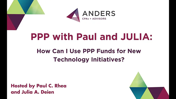 PPP with Paul and Julia: How Can I Use PPP Funds f...