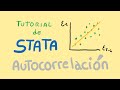 Autocorrelacion con STATA | Durbin Watson, AC, PAC, Breuch Godfrey