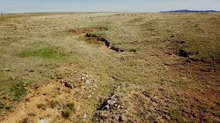 Ruts on the Santa Fe Trail by Fort Union, New Mexico