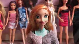 Barbie Kıyafet Giydirme Oyunu Elsa Anna Rozi Mozi