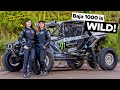 Lia and lucy block race the baja 1000 for the first time ever in a canam maverick r