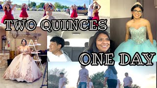 Choreographer Weekend Vlog #21: TWO quinces in ONE day w/ Mary & Ismael! ( Mariah’s & Mikayla’s 15)