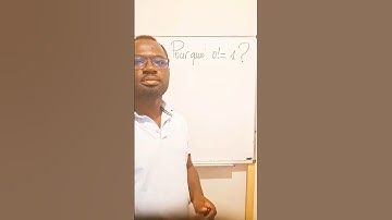 Pourquoi 0!=1? Connaissez-vous la raison ? #maths #mathematica #education