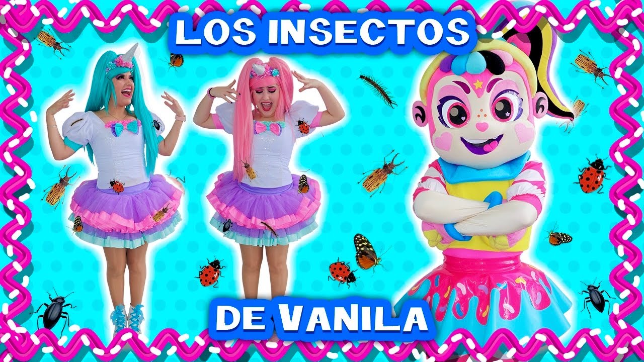 LOS INSECTOS DE VANILA / SHOW PIEDRA PAPEL O TIJERA / BUSCANDO INSECTOS ...