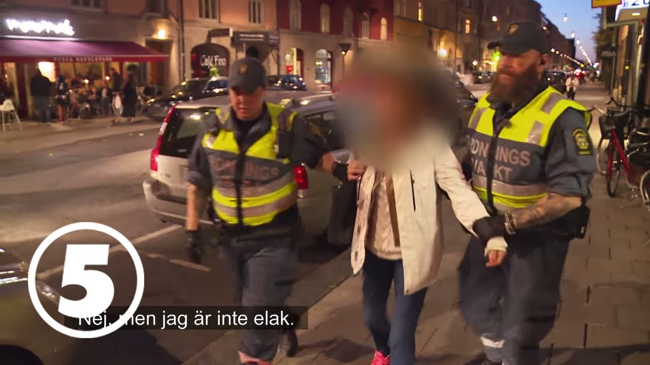 Tunnelbanan | Aggressiv och hotfull kvinna på bussen