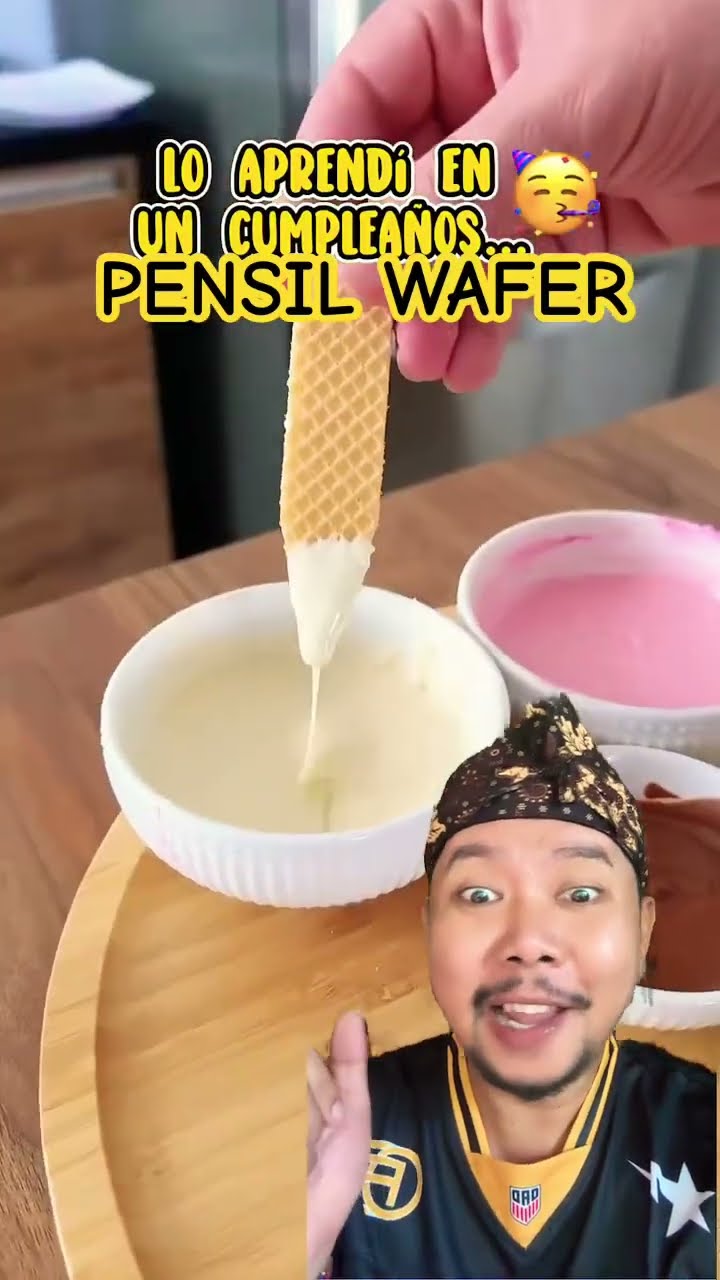 PENSIL WAFER GEMES BANGET!!!??#shortsfeed #shorts #shortvideo #funny