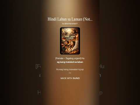 Hindi Laban sa Laman (Not Flesh and Blood)