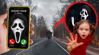 ELİF ALMİLA GHOST FACE GECE 3 ‘TE GÜVENLİK KAMERALARINAYAKALANDI‼️