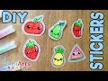 STICKERS SUPER FÁCILES (Sin papel de Sticker ni impresora) DIY