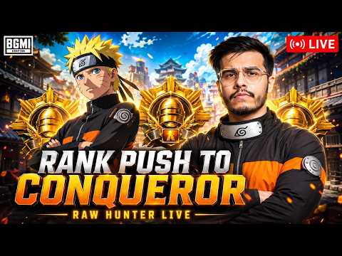 CONQUEROR IN 2 DAYS? | ROAD TO #1 | BGMI LIVE #bgmi #pubgmobile