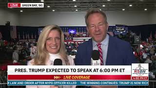 HAPPENING NOW: RSBN’s coverage of President Trump’s rally in Green Bay, Wisconsin begins NOW