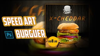 SPEED ART - FLYER BURGUE screenshot 5